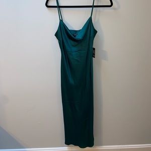Express dress, size small, emerald green color
